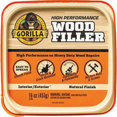 16OZ WOOD FILLER TUB