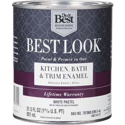 (e) Gls Wht/pastl Bath Paint