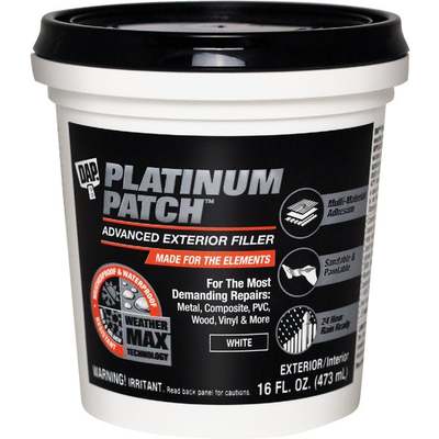 Dap Platinum Patch 16 Oz. Advanced Interior/Exterior Spackling Filler