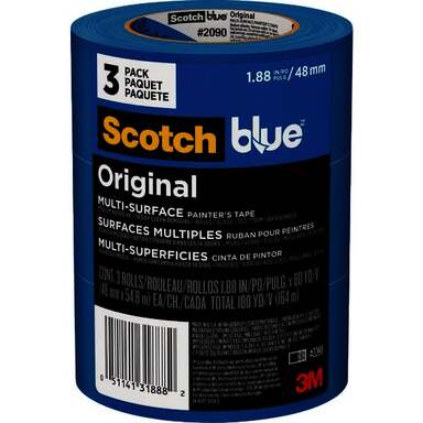 3pk 1.88" 3M Blue Masking Tape