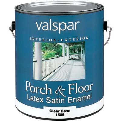 CLR BS LTX FLOOR ENAMEL VALSPAR