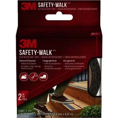 2"X15' BLK SLIP RST TAPE