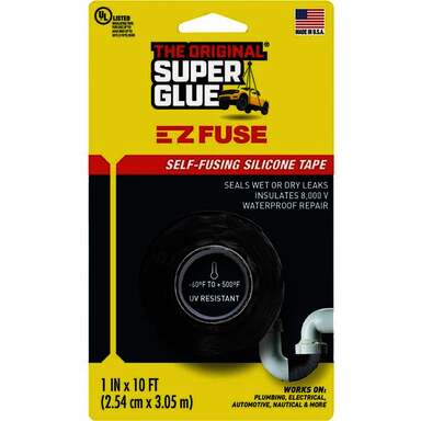 1X10 BLK SILICONE TAPE