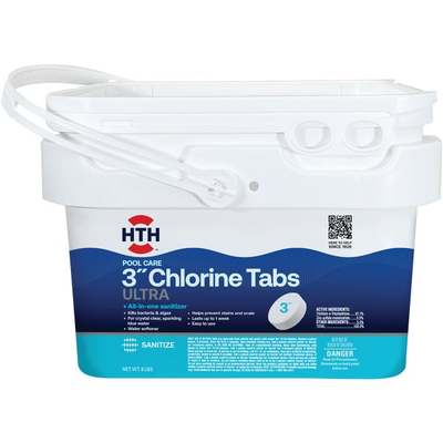 8LB 3" CHLORINE TABLETS