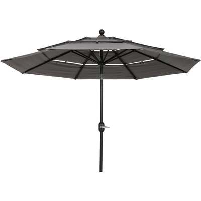 3 TIER SMK GRAY UMBRELLA