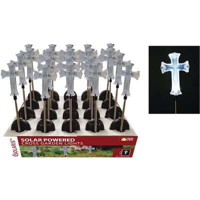 SOLAR CROSS GARDEN STAKE