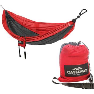 RED TRAVEL HAMMOCK