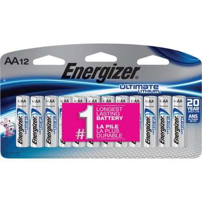 12PK AA LITHIUM BATTERY