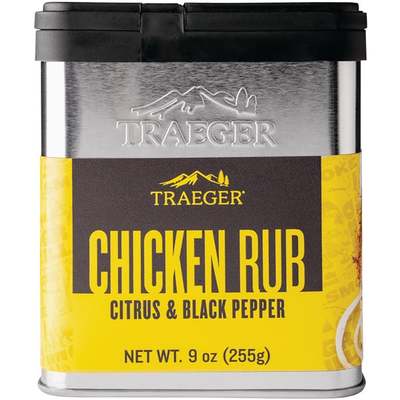 Traeger 9 Oz. Citrus & Black Pepper Flavor Chicken Rub