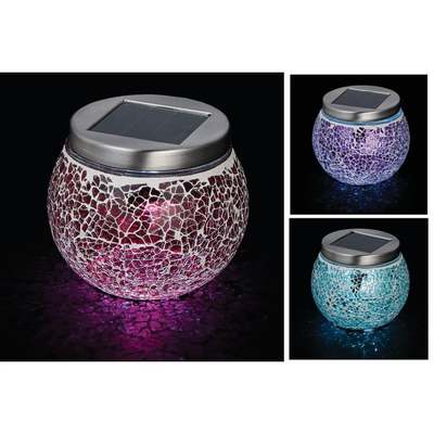 Mosaic Solar Table Light