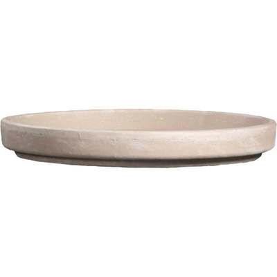 4" WHITE CLAY SAUCER