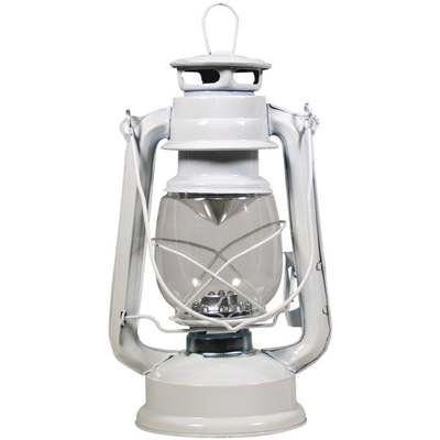 9" WHT LED HRRCN LANTERN