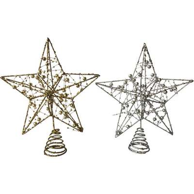 9" WIRE STAR TREE TOPPER