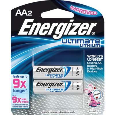 2PK AA ULT LITHIUM BTRY