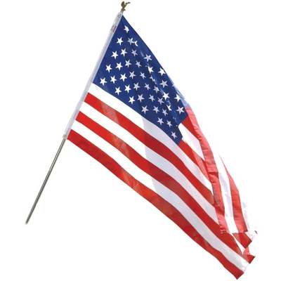 AMERICAN FLAG 3X5 KIT POLY