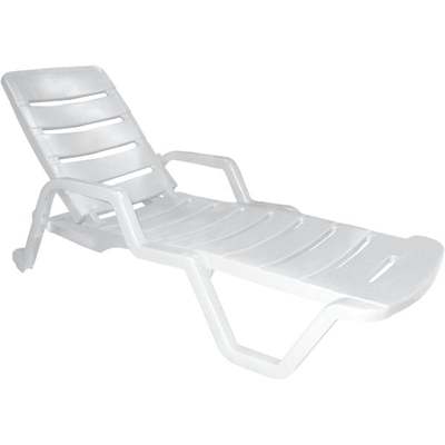 CHAISE LOUNGE WHITE