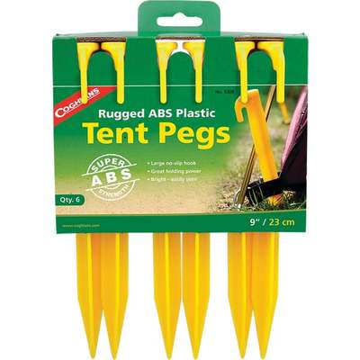 9" Abs Tent Stakes
