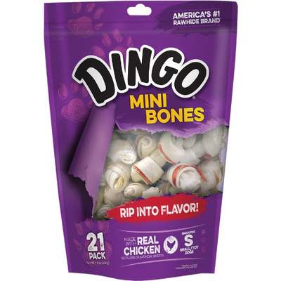 *21PK MINI DINGO BONE*****