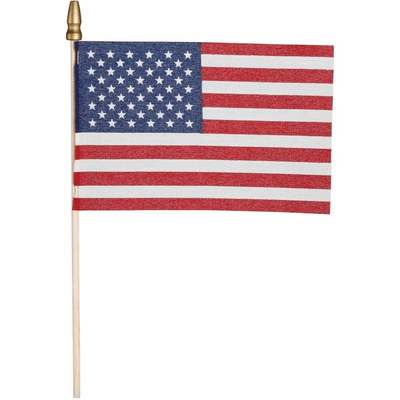 FLAG USA 4" X 6" STICKS