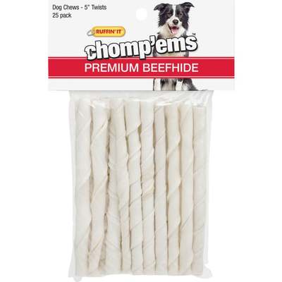 25PK 5" BEEFHIDE ROLLS