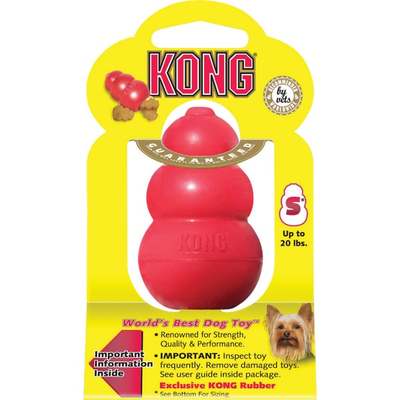 SMALL RED KONG DOG TOY*********