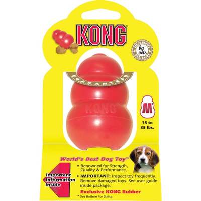 *MEDIUM RED KONG DOG TOY