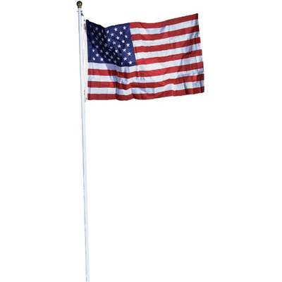 18' STEEL FLAG POLE KIT