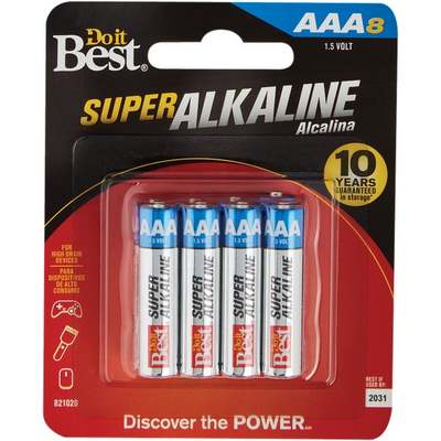 8pk Aaa Alkaline Battery