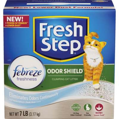 7LB FRESH STEP CAT LITTER