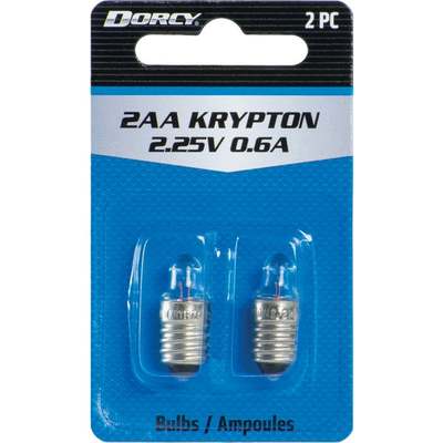 2PK 2.5V KRYPTON BULB