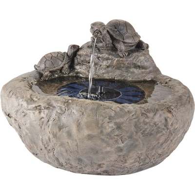 TURTLE SOLAR FOUNTAIN