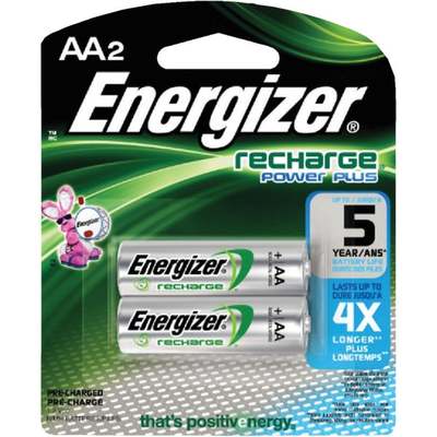 Energize 2pk Aa Recharge Battery