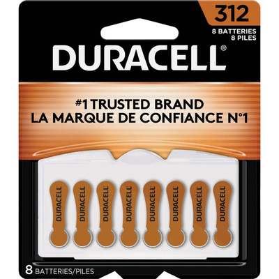 8PK #312 HEARAID BATTERY