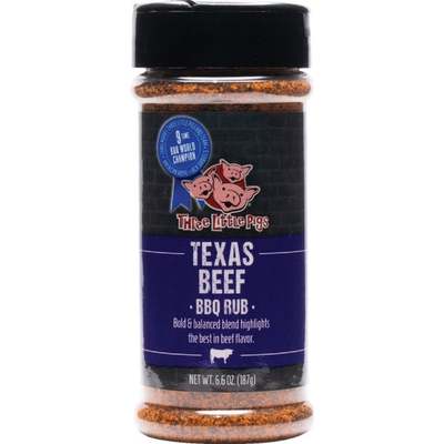 6.6OZ 3PIGS TXS BEEF RUB