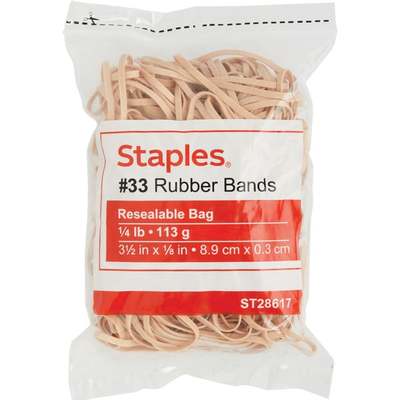 #33 1/4LB RUBBER BAND