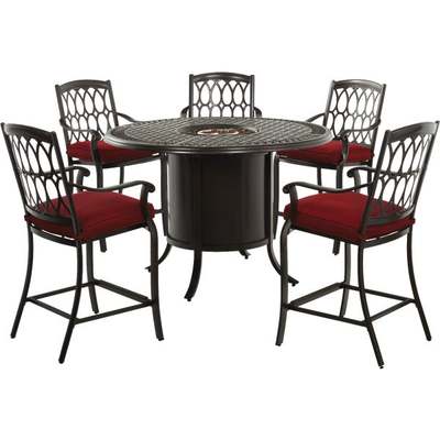 6PC DONDRO HI DINING SET