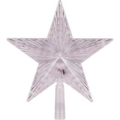 9" FLSHNGLED STAR TOPPER