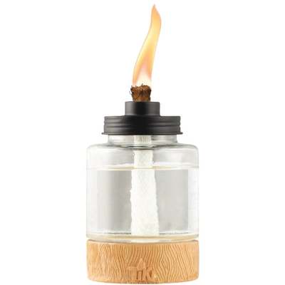 6.5" WD/GLSS TABLE TORCH