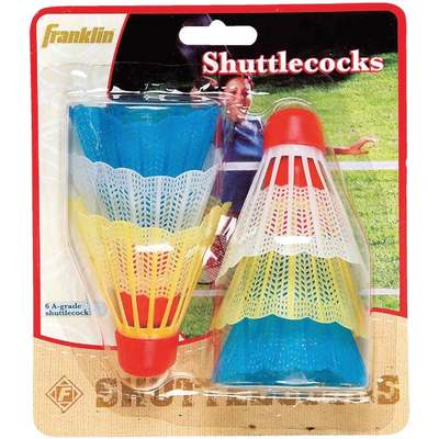 SHUTTLECOCK 3 WHITE/3 ORANGE