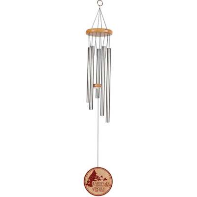 29" CARDINAL WIND CHIME