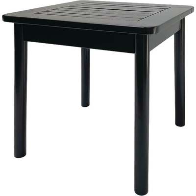 18'' BLK HRDWD END TABLE