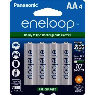 4PK AA SLR RCHRG BATTERY