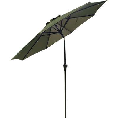 9' GRN SOLAR UMBRELLA