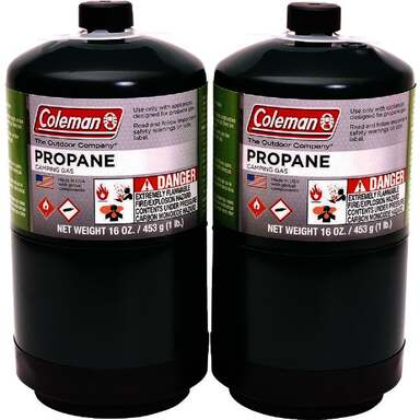 2PK 1LB PROPANE CYLINDER