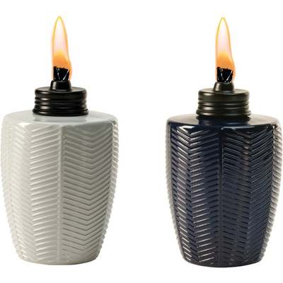 5.75" HERRINGBONE TABLE TORCH