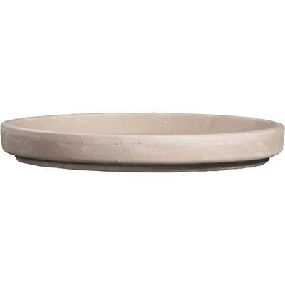 6" WHITE CLAY SAUCER