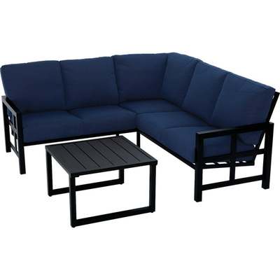 2PC L-SOFA CHAT SET