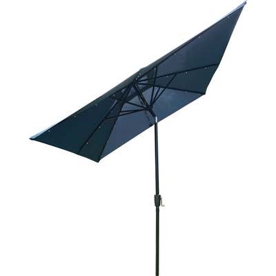 9'X7' BL SOLAR UMBRELLA