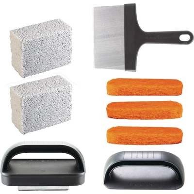 8PC BBQ CLEANING KIT