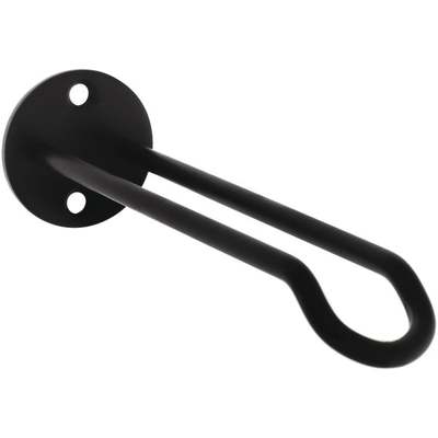 7" BLK WALL BASE HANGER